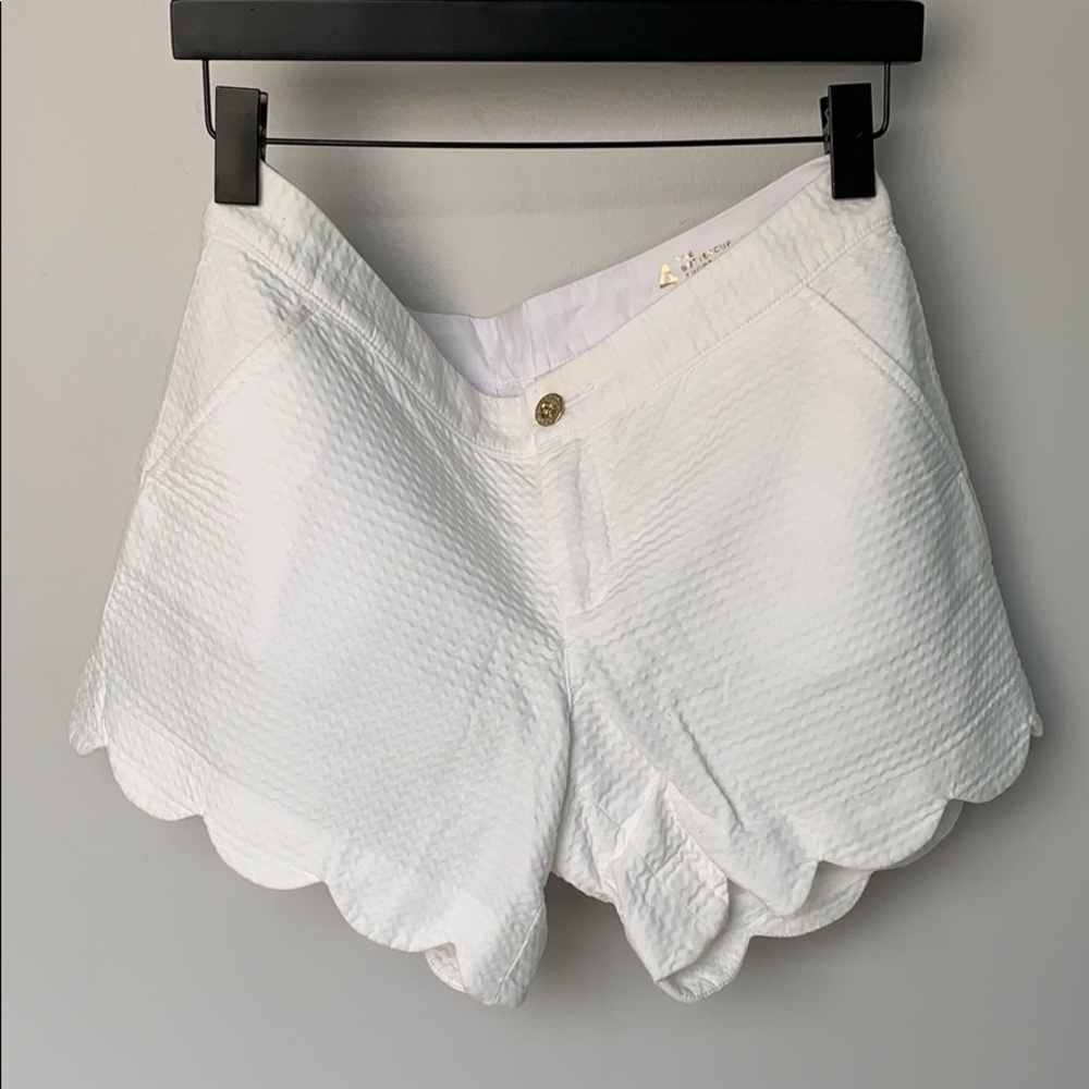 Lilly Pulitzer Buttercup Shorts Resort White